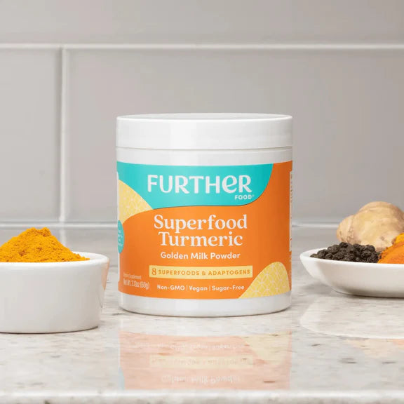 Further Food Turmeric Daily Golden Mylk Powder with Superfoods & Adaptogens