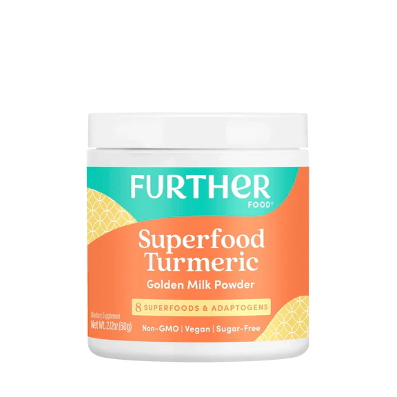Further Food Turmeric Daily Golden Mylk Powder with Superfoods & Adaptogens