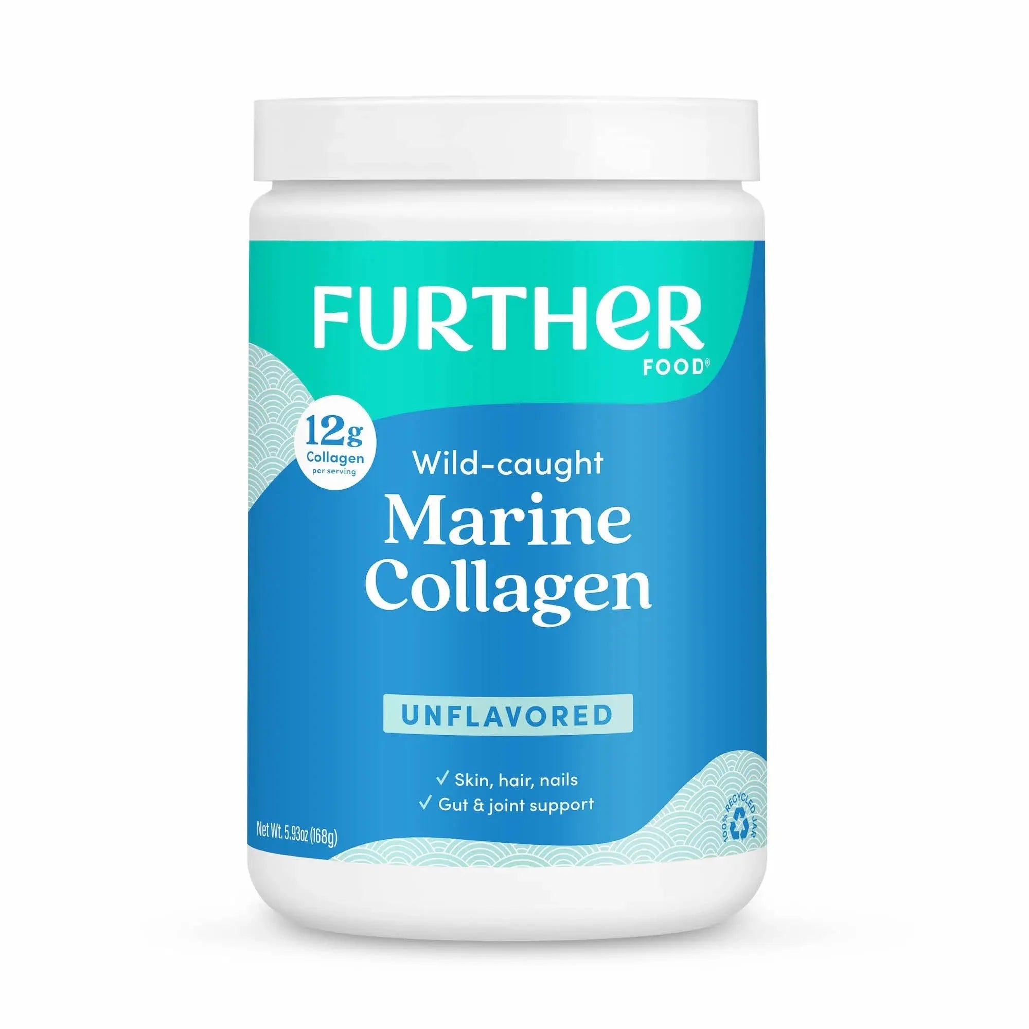 Further Food Wild-Caught Unflavoured Marine Collagen Peptides Powder