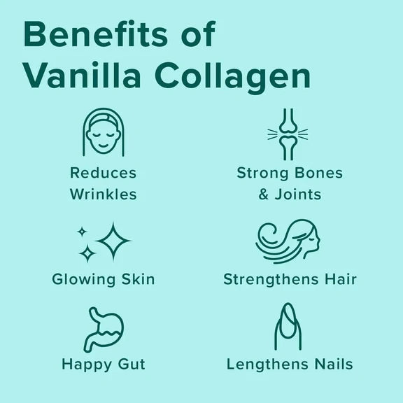 Further Food Vanilla Bovine Collagen Peptides with Tremella Beauty Mushroom