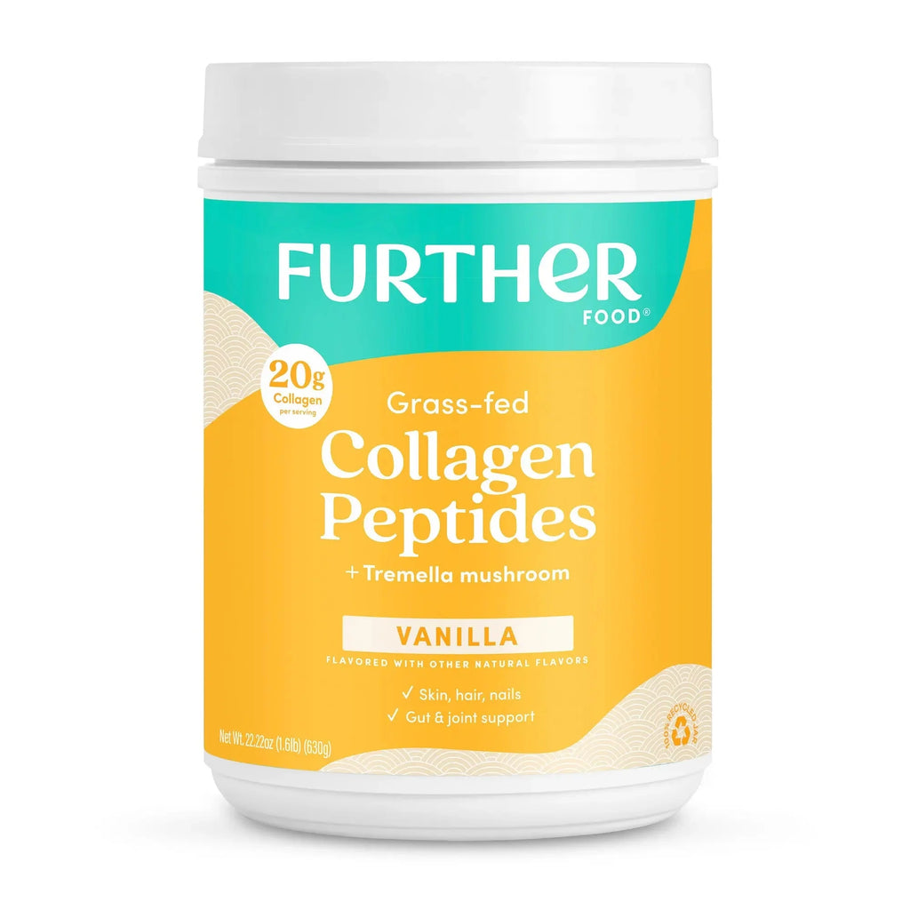 Further Food Vanilla Bovine Collagen Peptides with Tremella Beauty Mushroom