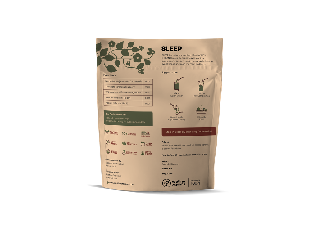 Rootine Organics Sleep Superfood Blend