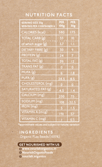 Active flax seeds Nutritional facts