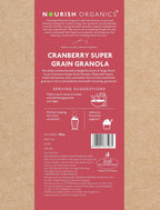 Cranberry Super Grain Granola - nourishorganics.in