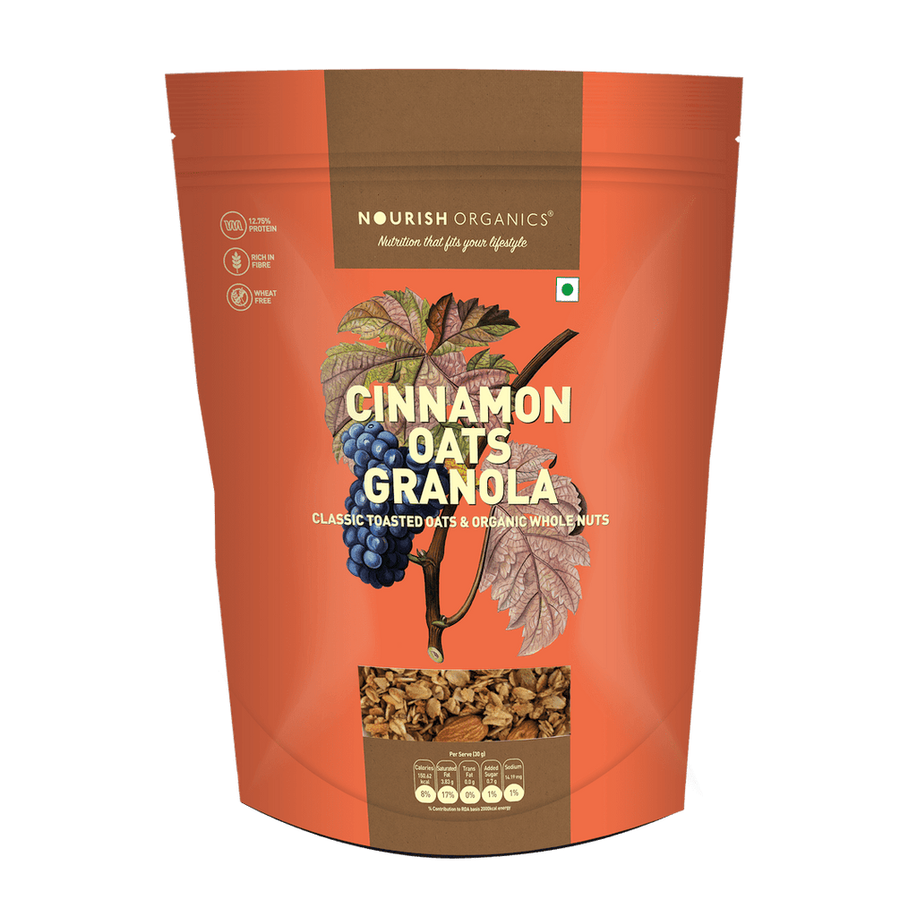 Cinnamon Oats Granola.