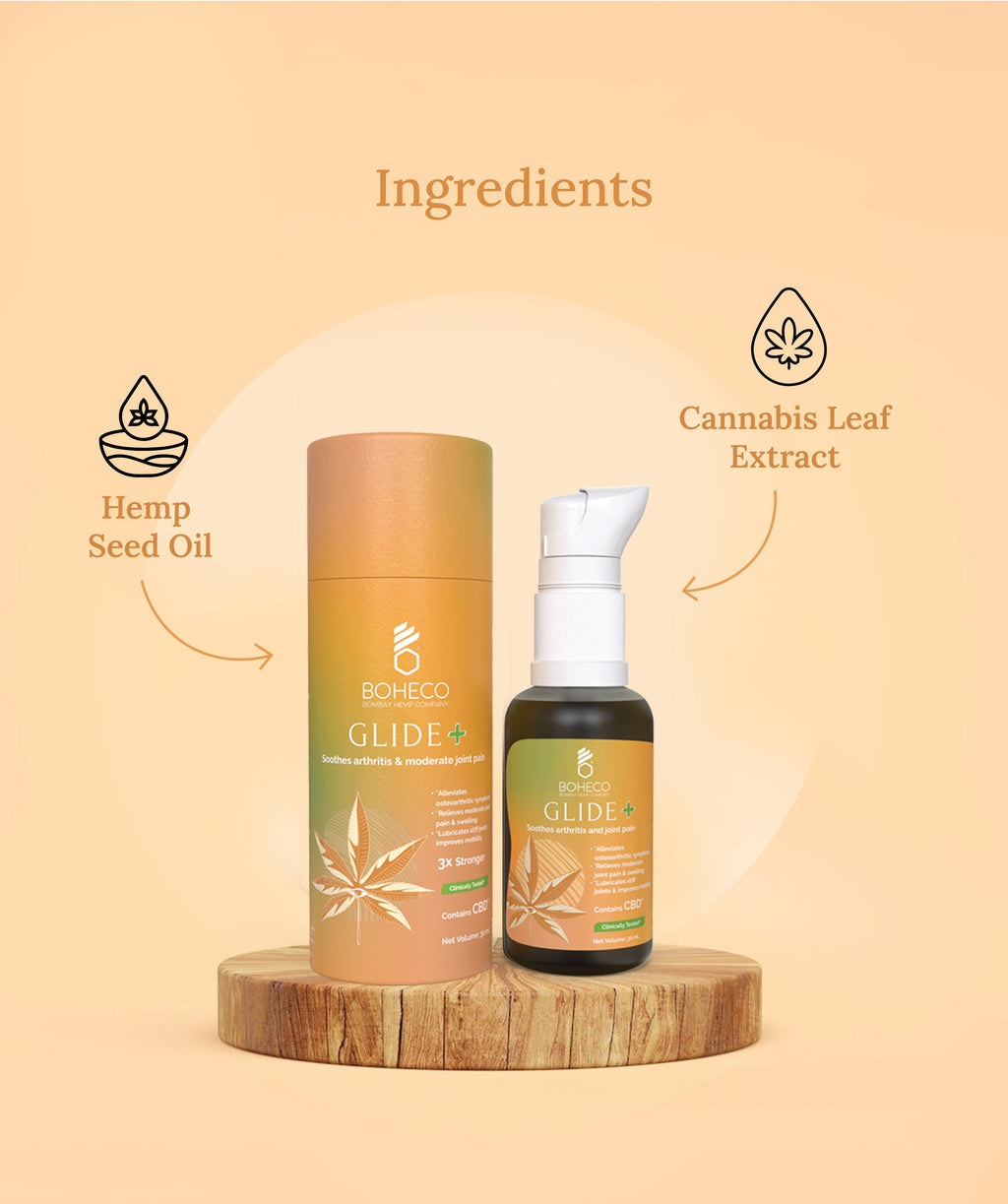 BOHECO Glide+ Full-Spectrum Hemp Oil