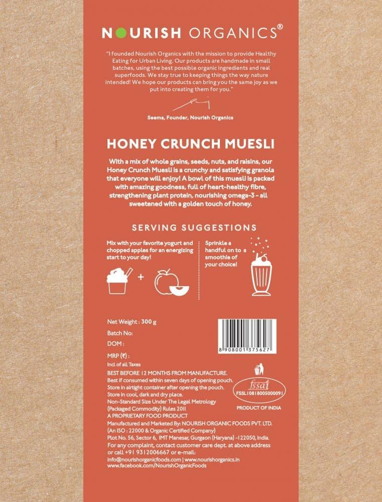Honey Crunch Muesli.