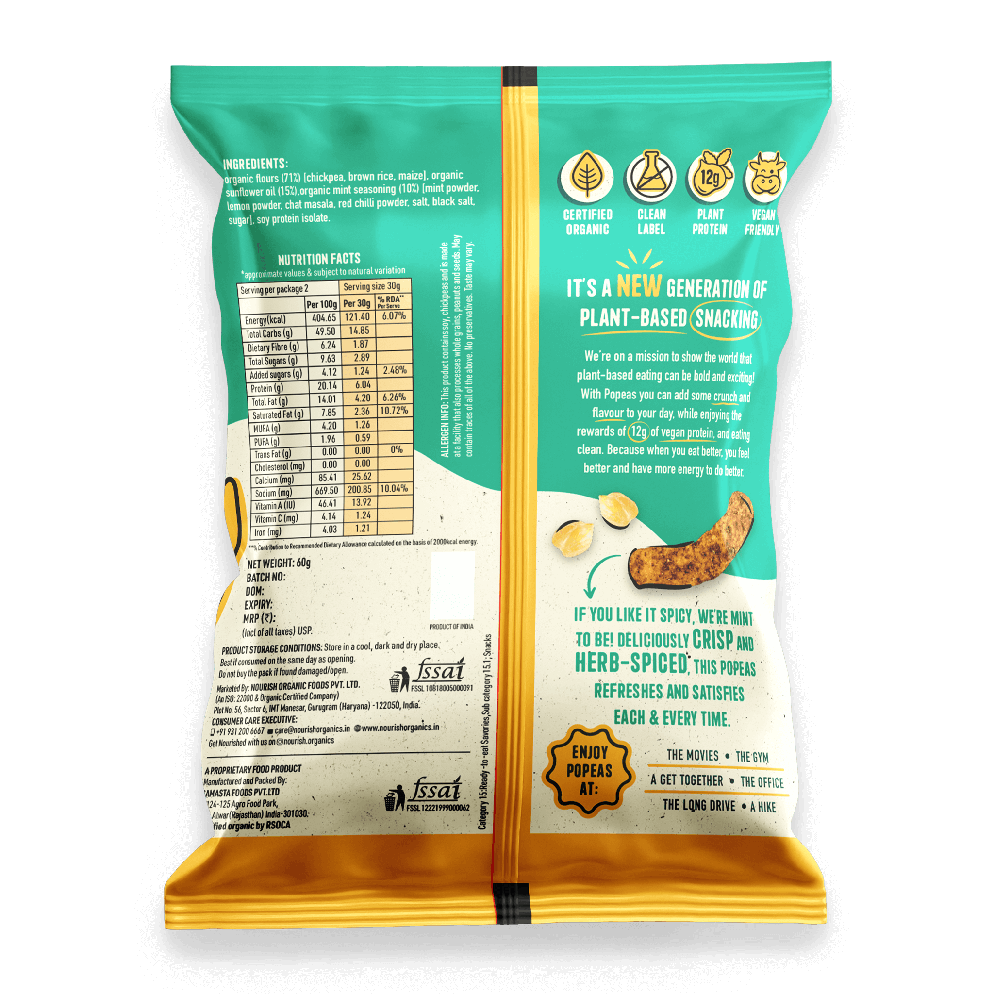 Popeas Spicy Mint Product details