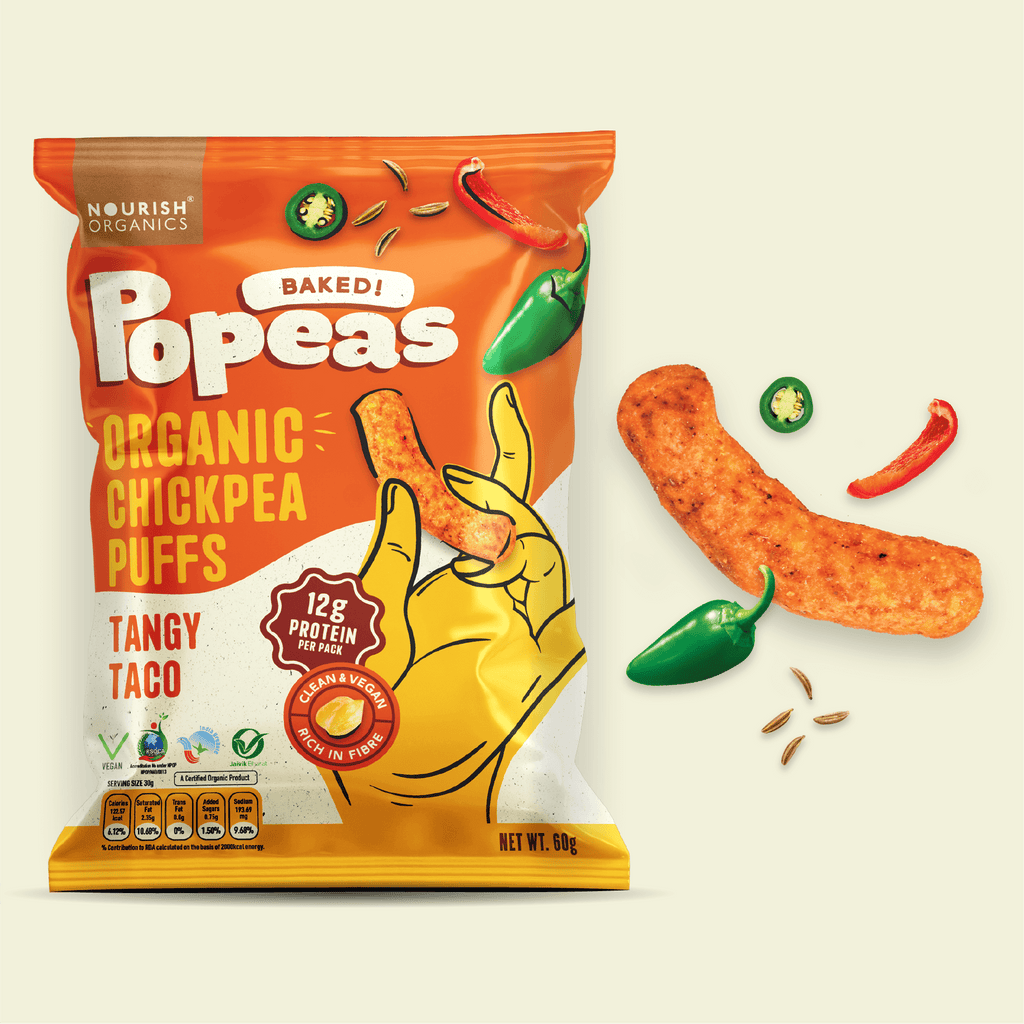Popeas Organic Chickpea Puffs