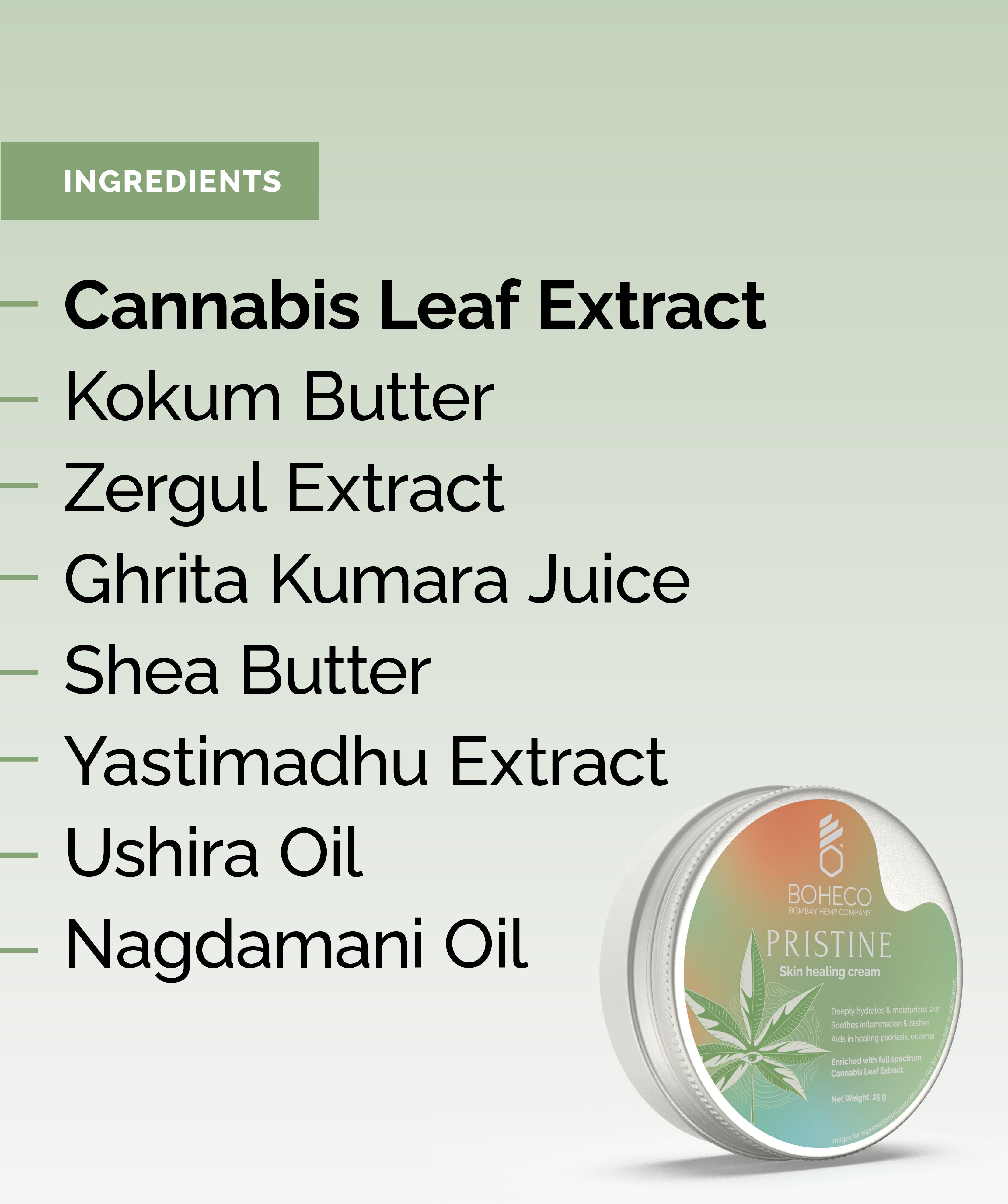 BOHECO Pristine Skin Healing Cream